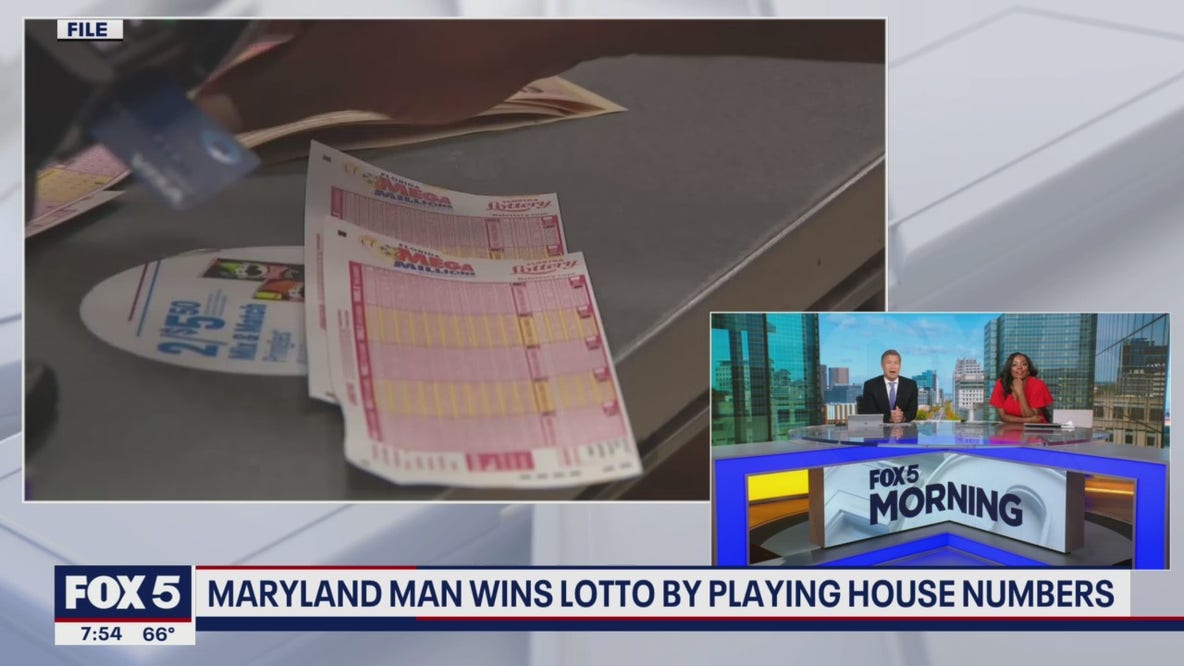 Maryland man shares $325K in lottery winnings with friend after spotting lucky number during stroll